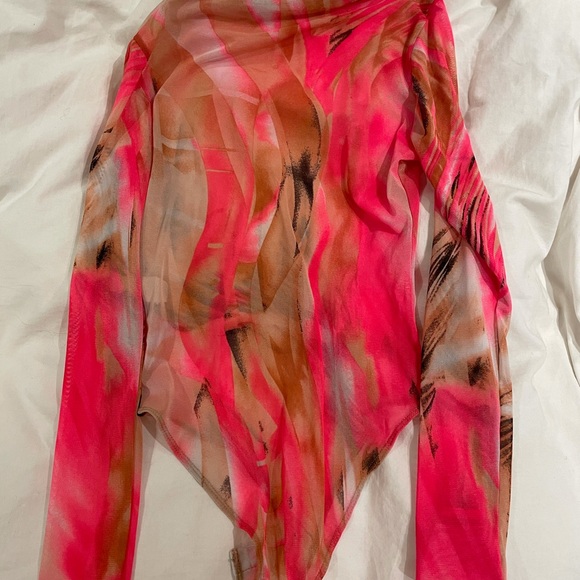 M boutique Mesh Body Suit - Picture 2 of 3